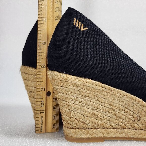 Elegant Black Wedge Shoes - Picture 15 of 15